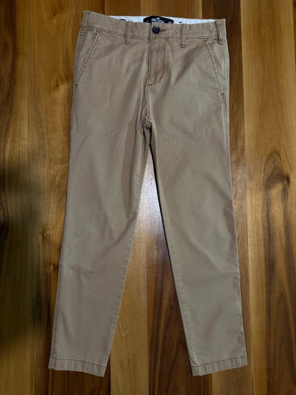 Hollister Skinny Chino Flex Pants Men’s 28x28 Khaki